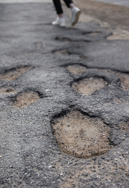 Messed up driveway